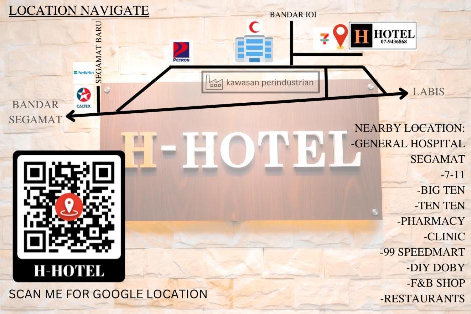 H Hotel Сеґамат Екстер'єр фото